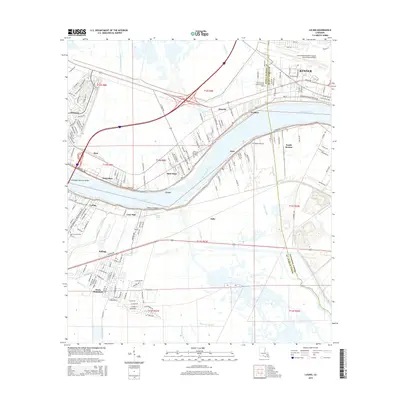 2015 Map of Luling, 2015 Print