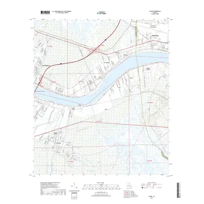 2018 Map of Luling, 2018 Print
