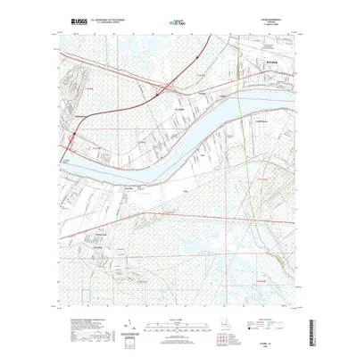 2020 Map of Luling, 2020 Print