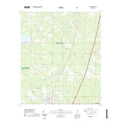 2021 Map of Lumberton, 2021 Print