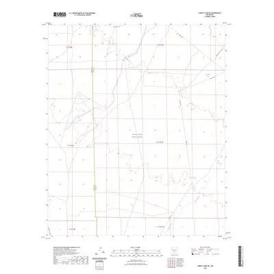 2023 Map of Lumley Lake NE, 2023 Print