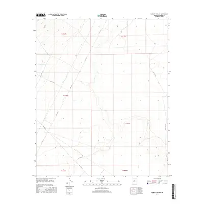 2017 Map of Lumley Lake NW, 2017 Print