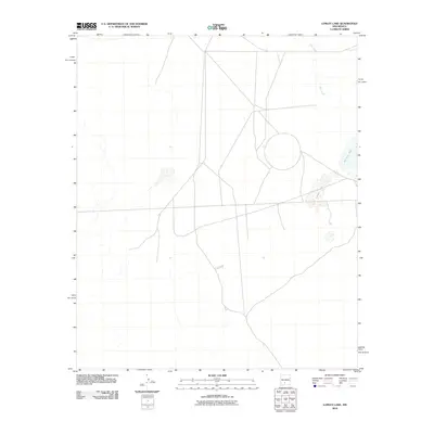 2010 Map of Lumley Lake, 2010 Print
