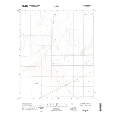 2020 Map of Lumley Lake, 2020 Print