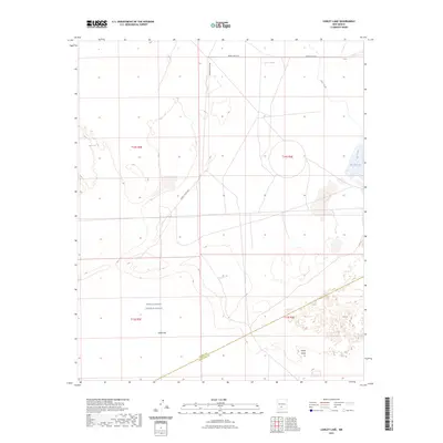 2023 Map of Lumley Lake, 2023 Print