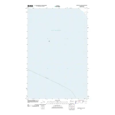 2011 Map of Lummi Bay OE W, 2011 Print