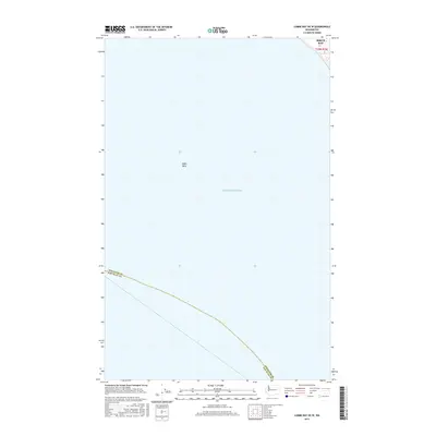 2017 Map of Lummi Bay OE W, 2017 Print