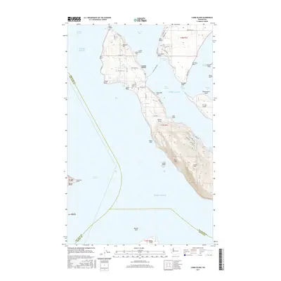 2017 Map of Lummi Island, 2017 Print