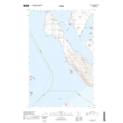 2020 Map of Lummi Island, 2020 Print