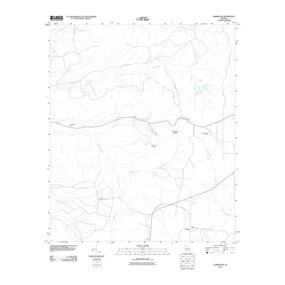 2011 Map of Lumpkin SW, 2011 Print