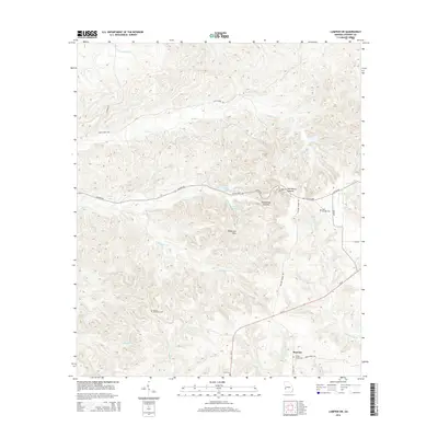 2014 Map of Lumpkin SW, 2014 Print