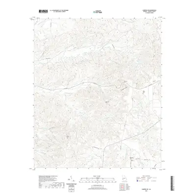 2020 Map of Lumpkin SW, 2020 Print