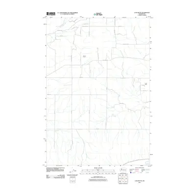 2011 Map of Luna Butte, 2011 Print