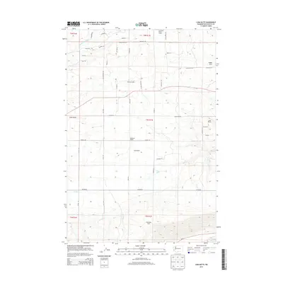 2013 Map of Luna Butte, 2013 Print