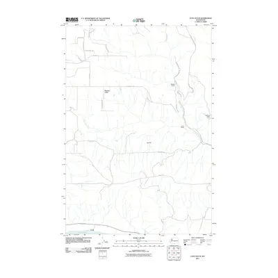 2011 Map of Luna Gulch, 2011 Print