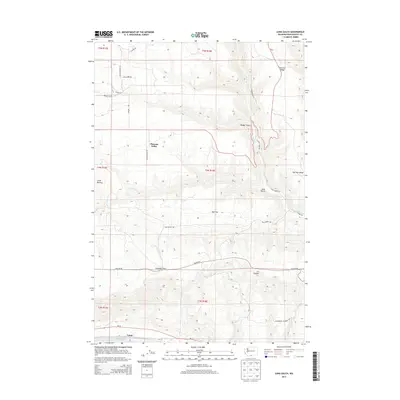 2013 Map of Luna Gulch, 2013 Print