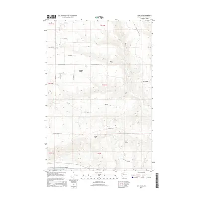 2017 Map of Luna Gulch, 2017 Print