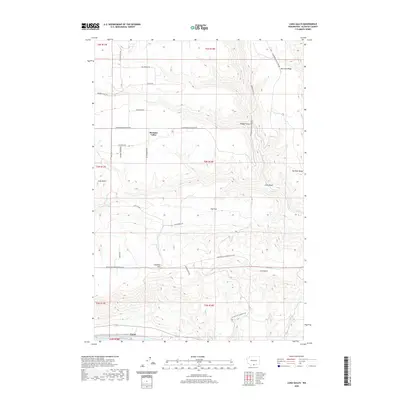 2020 Map of Luna Gulch, 2020 Print