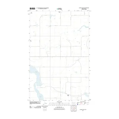 2011 Map of Lunds Valley, 2011 Print