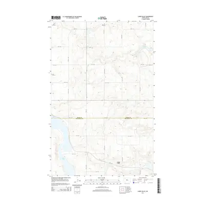 2014 Map of Lunds Valley, 2014 Print