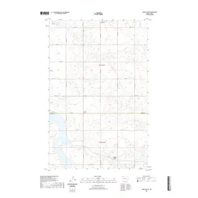 2020 Map of Lunds Valley, 2020 Print