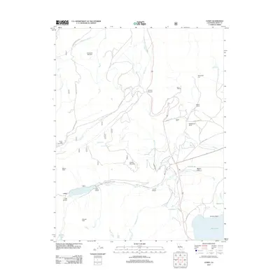 2012 Map of Lundy, 2012 Print