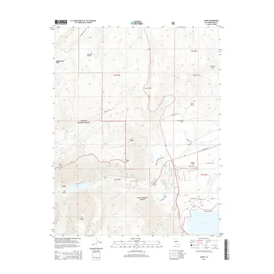 2015 Map of Lundy, 2015 Print
