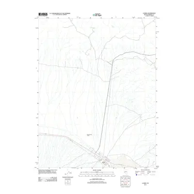 2011 Map of Luning, 2011 Print