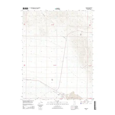 2014 Map of Luning, 2014 Print