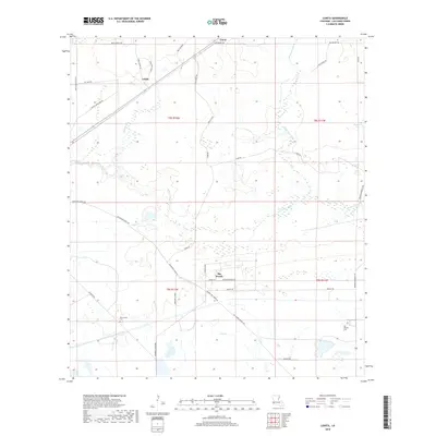 2018 Map of Lunita, 2018 Print