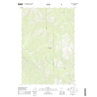 2020 Map of Lupine Creek, 2020 Print