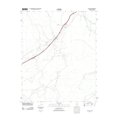 2011 Map of Lupton, 2011 Print