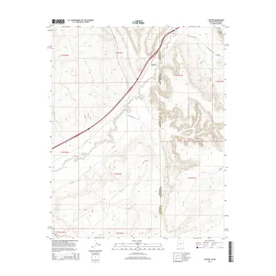 2014 Map of Lupton, 2014 Print
