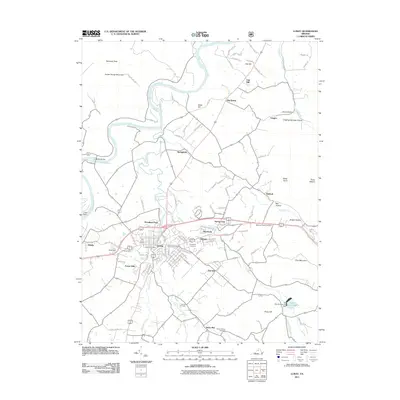 2011 Map of Luray, 2011 Print
