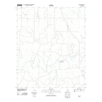 2010 Map of Lusk, 2010 Print