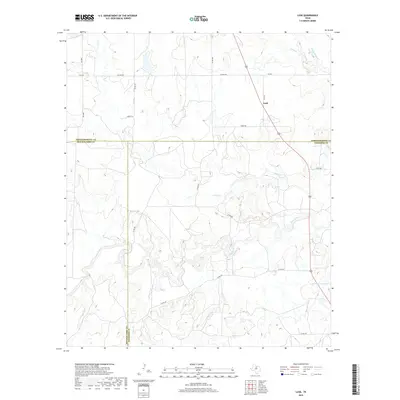 2019 Map of Lusk, 2019 Print