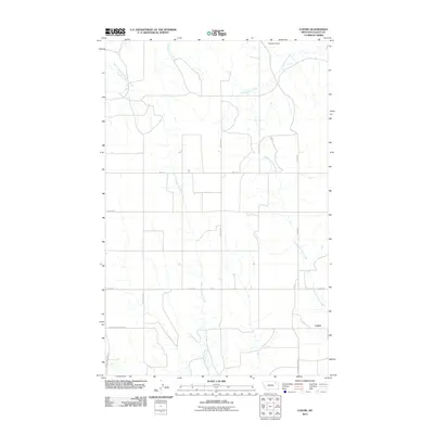 2011 Map of Lustre, 2011 Print