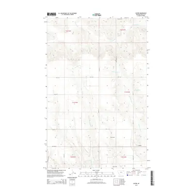 2014 Map of Lustre, 2014 Print