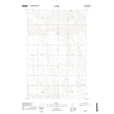 2020 Map of Lustre, 2020 Print