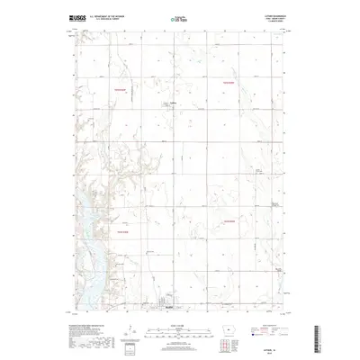 2018 Map of Luther, 2018 Print