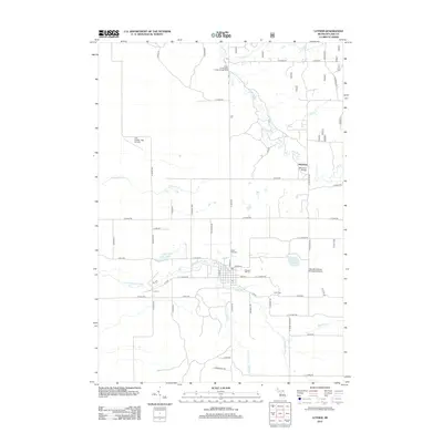 2012 Map of Luther, 2012 Print