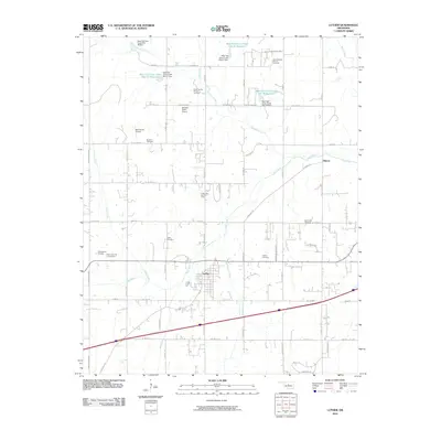2010 Map of Luther, 2010 Print