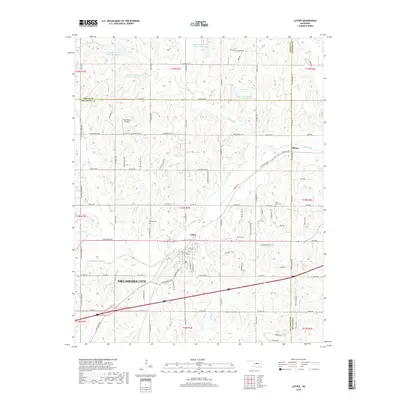 2018 Map of Luther, 2018 Print