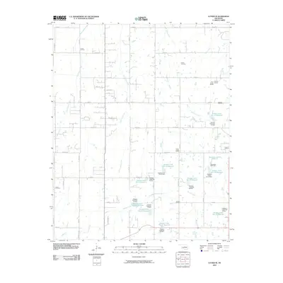 2009 Map of Luther SE, 2009 Print