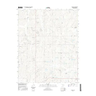 2016 Map of Luther SE, 2016 Print