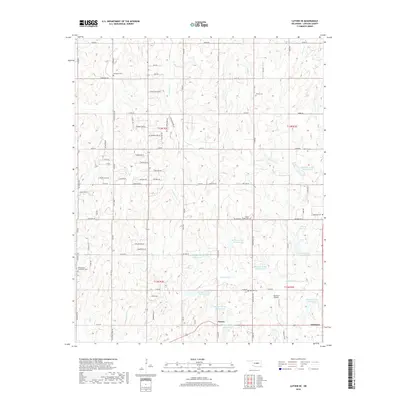 2018 Map of Luther SE, 2018 Print