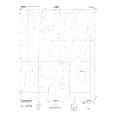 2010 Map of Lutie, 2010 Print