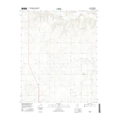 2016 Map of Lutie, 2016 Print