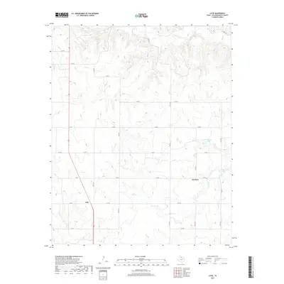 2019 Map of Lutie, 2019 Print