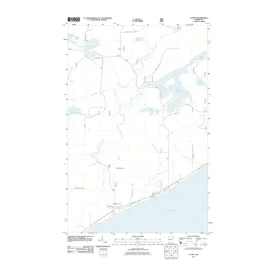 2011 Map of Lutsen, 2011 Print
